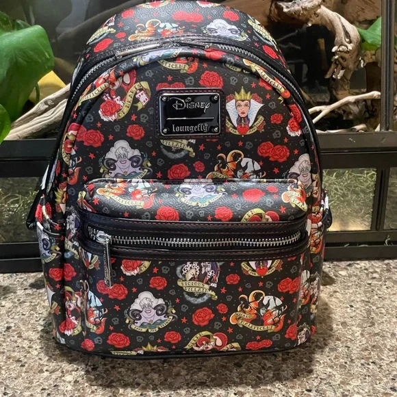 Loungefly Disney Villains Backpack - Picture 1 of 5